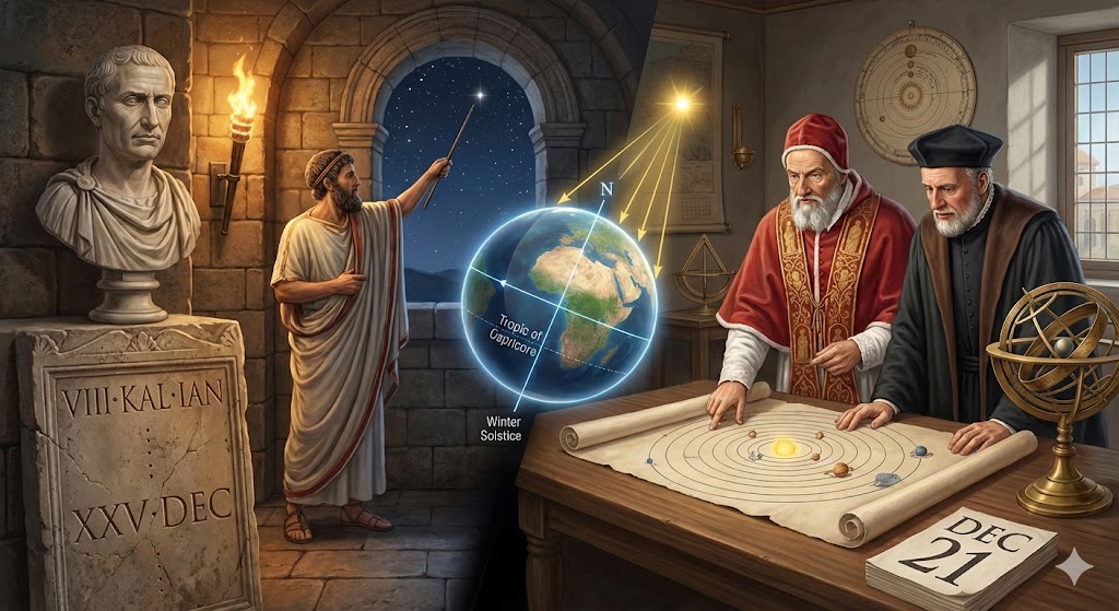 Meccanica celeste e Chronos: l’evoluzione millenaria del calcolo degli equinozi e dei solstizi